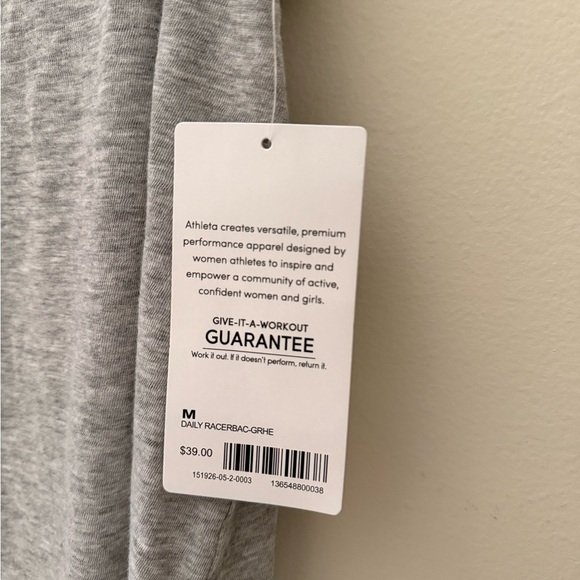 Athleta Light Gray Women's Tank Top - Picture 3 of 5